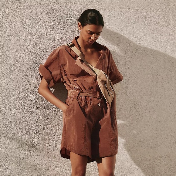 Varley Belle Boxy Playsuit - Picture 3 of 16